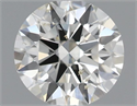 Natural Diamond 0.40 Carats, Round with Excellent Cut, I Color, SI1 Clarity and Certified by IGI