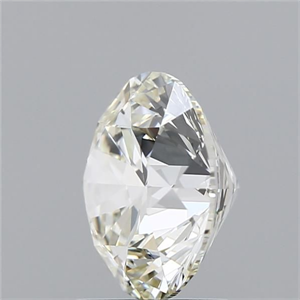 Picture of Natural Diamond 2.50 Carats, Round with Excellent Cut, K Color, VVS1 Clarity and Certified by GIA