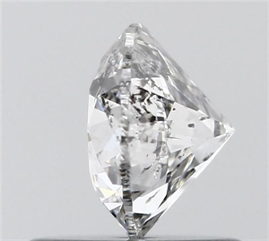 Picture of Natural Diamond 0.70 Carats, Round with Very Good Cut, F Color, I1 Clarity and Certified by IGI