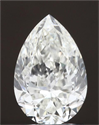 Natural Diamond 1.50 Carats, Pear with  Cut, I Color, VS1 Clarity and Certified by IGI