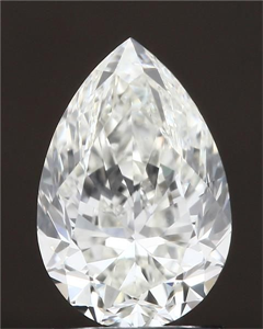 Picture of Natural Diamond 1.50 Carats, Pear with  Cut, I Color, VS1 Clarity and Certified by IGI