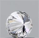 Natural Diamond 0.41 Carats, Round with Excellent Cut, E Color, I1 Clarity and Certified by GIA