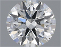 Natural Diamond 0.50 Carats, Round with Excellent Cut, H Color, SI1 Clarity and Certified by IGI