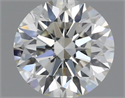 Natural Diamond 0.50 Carats, Round with Excellent Cut, I Color, VS2 Clarity and Certified by IGI