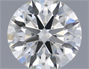 Natural Diamond 0.56 Carats, Round with Excellent Cut, I Color, VS1 Clarity and Certified by IGI