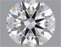 Natural Diamond 0.41 Carats, Round with Excellent Cut, I Color, VS1 Clarity and Certified by IGI