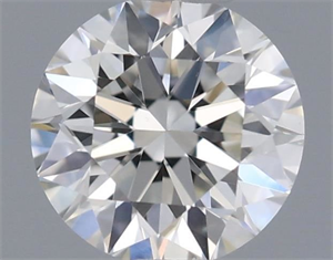 Picture of Natural Diamond 0.40 Carats, Round with Very Good Cut, H Color, VS1 Clarity and Certified by IGI