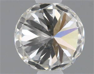 Picture of Natural Diamond 0.46 Carats, Round with Excellent Cut, J Color, VVS1 Clarity and Certified by GIA