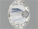 Natural Diamond 0.47 Carats, Round with Excellent Cut, H Color, VVS2 Clarity and Certified by GIA