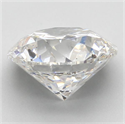 Natural Diamond 5.11 Carats, Round with Excellent Cut, E Color, VS2 Clarity and Certified by IGI