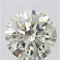 Natural Diamond 0.40 Carats, Round with Excellent Cut, K Color, VS2 Clarity and Certified by GIA