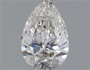 Picture of Natural Diamond 0.71 Carats, Pear with  Cut, H Color, VVS1 Clarity and Certified by IGI