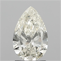 Natural Diamond 1.50 Carats, Pear with  Cut, J Color, VS2 Clarity and Certified by IGI