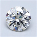 Natural Diamond 1.50 Carats, Round with Excellent Cut, G Color, VS2 Clarity and Certified by GIA