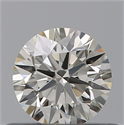 Natural Diamond 0.42 Carats, Round with Excellent Cut, K Color, SI1 Clarity and Certified by GIA