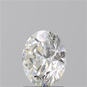 Picture of Natural Diamond 2.01 Carats, Round with Excellent Cut, H Color, VVS2 Clarity and Certified by GIA