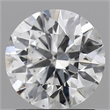 Natural Diamond 1.52 Carats, Round with Excellent Cut, D Color, SI2 Clarity and Certified by GIA