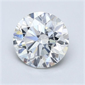 Natural Diamond 1.40 Carats, Round with Excellent Cut, G Color, VS2 Clarity and Certified by GIA