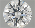 Natural Diamond 0.40 Carats, Round with Excellent Cut, J Color, VS1 Clarity and Certified by GIA