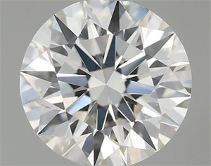 Picture of Natural Diamond 0.40 Carats, Round with Excellent Cut, J Color, VS1 Clarity and Certified by GIA