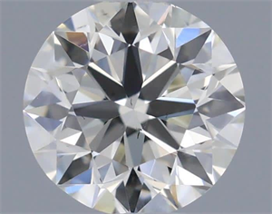 Picture of Natural Diamond 0.40 Carats, Round with Excellent Cut, I Color, VS2 Clarity and Certified by IGI