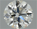 Natural Diamond 0.40 Carats, Round with Excellent Cut, I Color, VVS2 Clarity and Certified by GIA