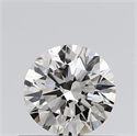 Natural Diamond 0.58 Carats, Round with Excellent Cut, K Color, VVS1 Clarity and Certified by GIA