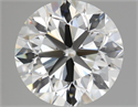 Natural Diamond 3.00 Carats, Round with Very Good Cut, H Color, VS2 Clarity and Certified by IGI