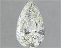 Natural Diamond 1.35 Carats, Pear with  Cut, J Color, SI1 Clarity and Certified by IGI