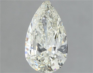 Picture of Natural Diamond 1.35 Carats, Pear with  Cut, J Color, SI1 Clarity and Certified by IGI