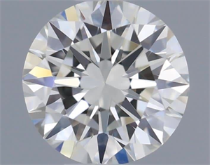 Picture of Natural Diamond 0.40 Carats, Round with Excellent Cut, J Color, VS1 Clarity and Certified by GIA