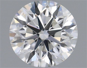 Picture of Natural Diamond 0.41 Carats, Round with Excellent Cut, H Color, VVS2 Clarity and Certified by GIA