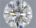 Natural Diamond 0.41 Carats, Round with Excellent Cut, I Color, VS1 Clarity and Certified by IGI