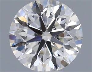 Picture of Natural Diamond 0.40 Carats, Round with Very Good Cut, J Color, VS1 Clarity and Certified by GIA