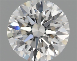 Picture of Natural Diamond 0.41 Carats, Round with Excellent Cut, G Color, VS1 Clarity and Certified by GIA