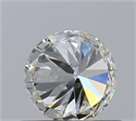 Natural Diamond 0.44 Carats, Round with Excellent Cut, I Color, IF Clarity and Certified by IGI