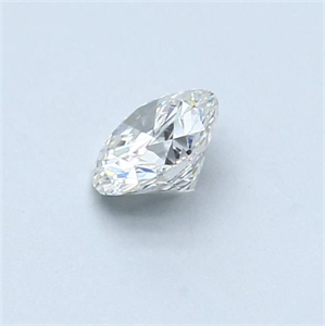 Picture of Natural Diamond 0.46 Carats, Round with Excellent Cut, H Color, VS2 Clarity and Certified by GIA