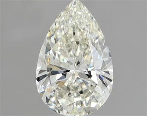 Picture of Natural Diamond 1.20 Carats, Pear with  Cut, I Color, VVS1 Clarity and Certified by IGI