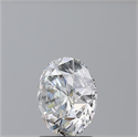 Natural Diamond 2.01 Carats, Round with Very Good Cut, E Color, I1 Clarity and Certified by GIA