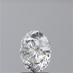 Picture of Natural Diamond 2.01 Carats, Round with Very Good Cut, E Color, I1 Clarity and Certified by GIA