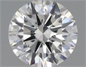 Natural Diamond 0.60 Carats, Round with Excellent Cut, I Color, SI1 Clarity and Certified by IGI