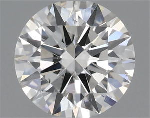 Picture of Natural Diamond 0.60 Carats, Round with Excellent Cut, I Color, SI1 Clarity and Certified by IGI