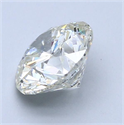 Natural Diamond 2.50 Carats, Round with Excellent Cut, I Color, SI2 Clarity and Certified by GIA