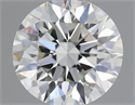 Natural Diamond 0.40 Carats, Round with Excellent Cut, H Color, VS1 Clarity and Certified by IGI