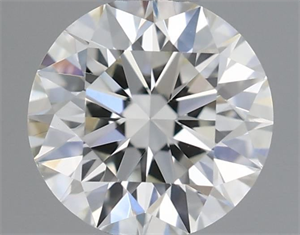 Picture of Natural Diamond 0.40 Carats, Round with Excellent Cut, H Color, VS1 Clarity and Certified by IGI