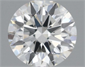 Natural Diamond 0.40 Carats, Round with Excellent Cut, H Color, VS2 Clarity and Certified by IGI