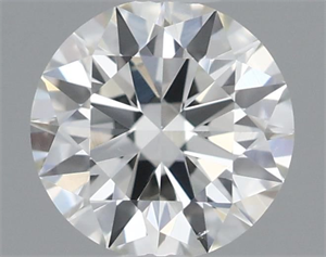 Picture of Natural Diamond 0.40 Carats, Round with Excellent Cut, H Color, VS2 Clarity and Certified by IGI