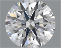 Natural Diamond 0.41 Carats, Round with Excellent Cut, H Color, VS2 Clarity and Certified by IGI