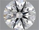 Natural Diamond 0.41 Carats, Round with Excellent Cut, H Color, VS2 Clarity and Certified by IGI