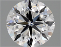 Natural Diamond 1.71 Carats, Round with Very Good Cut, F Color, VS2 Clarity and Certified by GIA